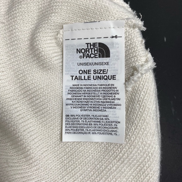 The Northface Big Box Beanie Gardenia White OS Brand new with tag - Picture 3 of 7